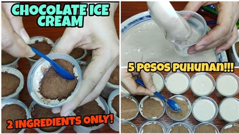 Chocolate Ice Cream 5 Pesos Lang Puhunan Patok Na Negosyo Sa Maliit