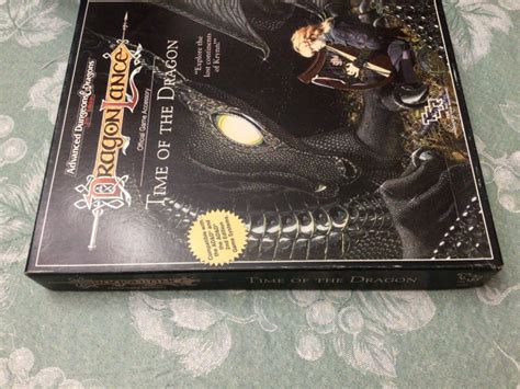 Adandd 2nd Edition Dragon Lance Time Of The Dragon Box Set Tsr Ebay