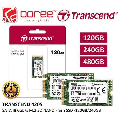 TRANSCEND M 2 MTS420S 420S MTS425S 425S SATA III 6GB S INT SSD