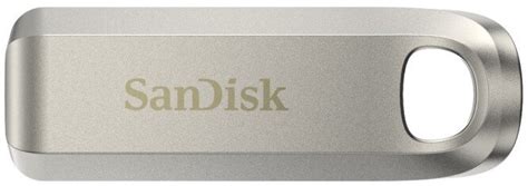 SANDISK Ultra Luxe 256GB, USB-C, Odczyt 400 Mb/s, Zapis 400 Mb/s Metal ...