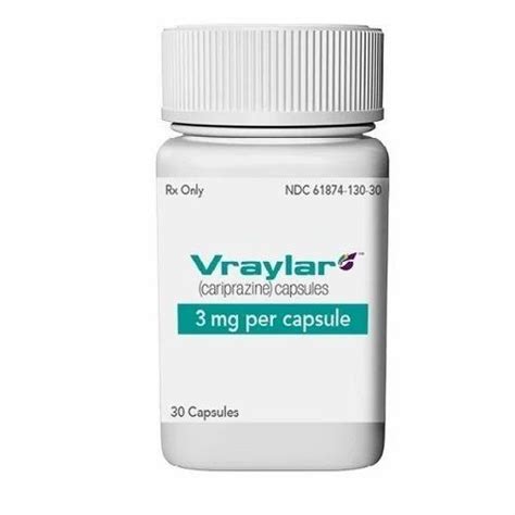 Cariprazine Vraylar 3mg Capsule 30 Capsules At Best Price In Guwahati