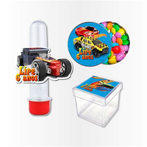 Kit Festa 60 Adesivos E Apliques Hot Wheels Elo7