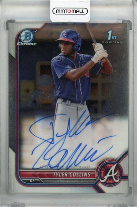 Mint Topps Bowman Chrome Atlanta Braves Tyler