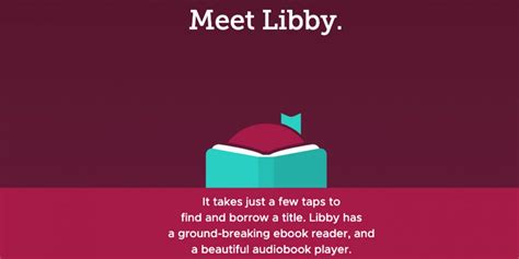 Have You Met Libby? Get Library Books Right to Your Device | Ridgely's ...