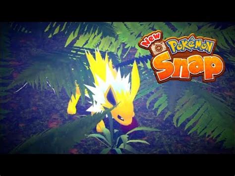 Cute Jolteon Scenes In The New Pokemon Snap Outaway Cave Lv Post