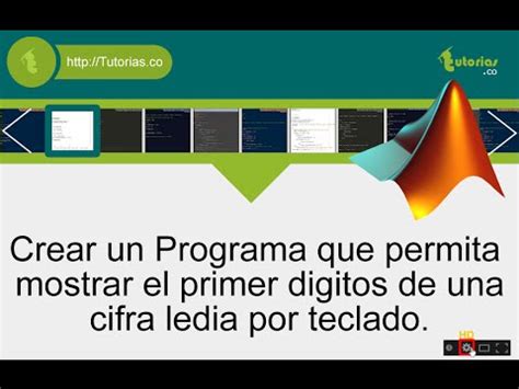 Sentencia If Else Matlab El Primer Digito De Un Numero Youtube
