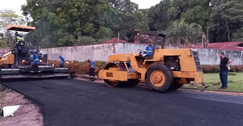 Mais asfalto Prefeitura Inicia Obras de Pavimentação Asfáltica no