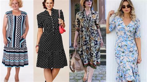 Vestido Para Mulheres De 60 Anos - VESTIDOS PARA MULHERES COM MAIS DE 40, 50, 60 e 70 ANOS | CASUAL e ...