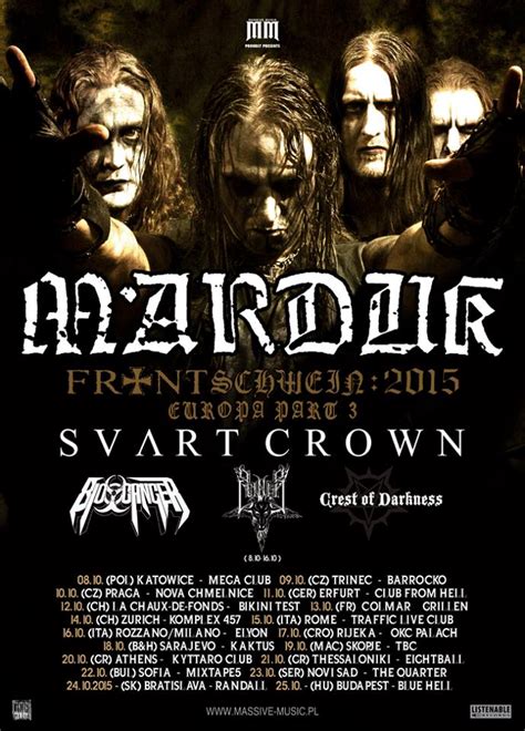 MARDUK Third Part Of Frontschwein 2015 Europa Tour Announced