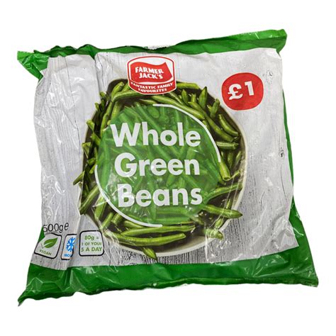 Farmer Jack S Whole Green Beans 500g The Halal Food Shop