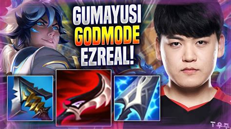 GUMAYUSI LITERALLY GOD MODE WITH EZREAL T1 Gumayusi Plays Ezreal ADC