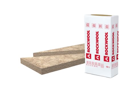 Panneau De Laine De Roche Rockwool Deltarock Ep Mm X M