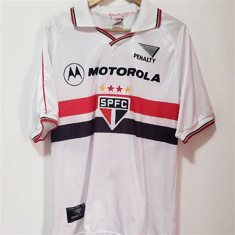 Camisa São Paulo Fc Oficial Autografada Edição Especial 500 Anos Do