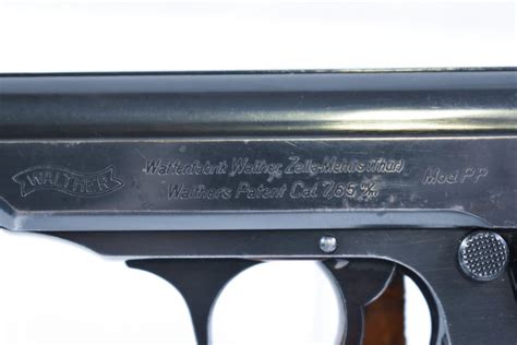 Sold Very Rare Extremely Desirable Ss Rsha Issue Walther Pp