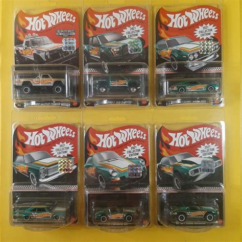 Factory Sealed Hot Wheels 2021 COLLECTOR EDITION Mail In Lot Of 6
