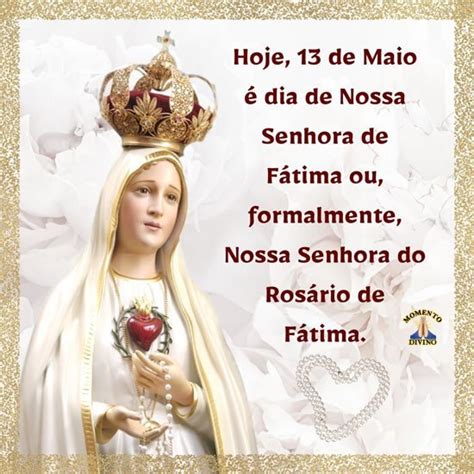 Nossa Senhora de Fátima Momento Divino 7608