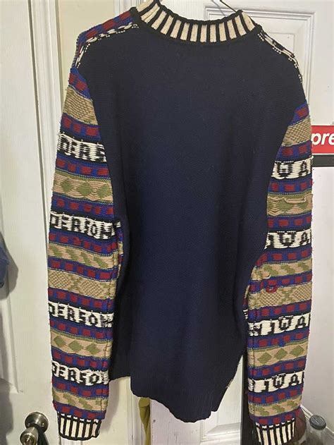 J W Anderson Jw Anderson Fair Isle Logo Intarsia Crew Gem