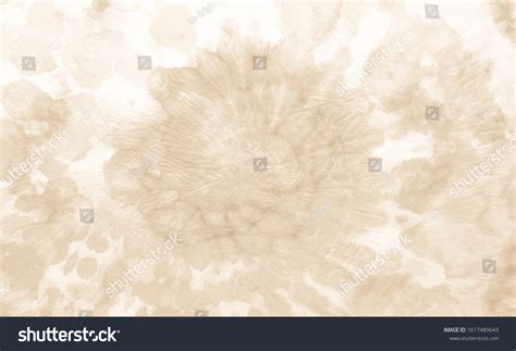 Nude Tie Dye Elegant Textures Panorama Stock Illustration 1617489643