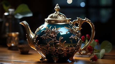 Premium AI Image | Old Antique Teapot