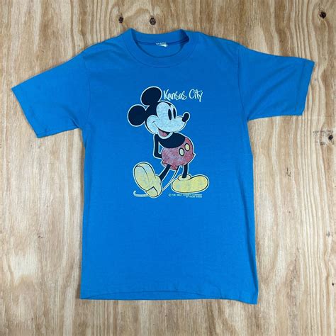 Rare VTG VELVA SHEEN Mickey Mouse Kansas City Single … - Gem