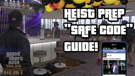 Cayo Perico Heist Prep Safe Code Equipment Mission Guide Gta