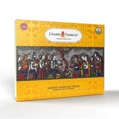 Prabhu Shriram Shripad Ramayana Series Gift Box Incense Agarbatti