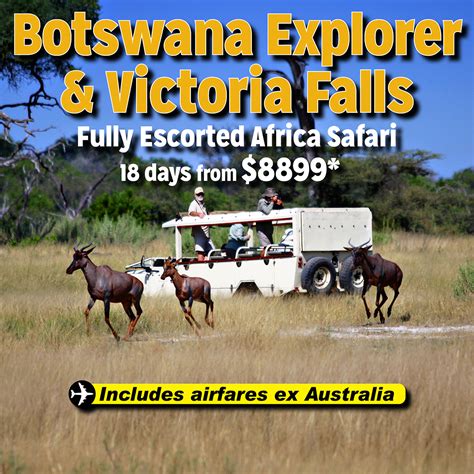 Botswana Explorer Victoria Falls Adventure Destinations