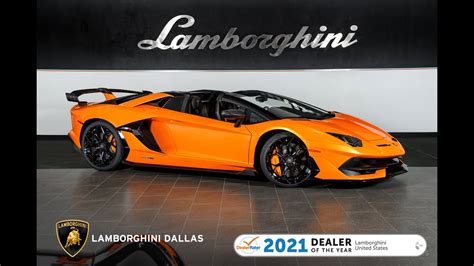 2020 Lamborghini Aventador SVJ Roadster Arancio Atlas L1317 YouTube