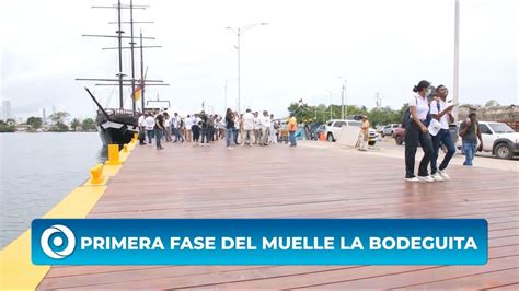 As Qued La Primera Parte Del Reconstruido Muelle La Bodeguita En