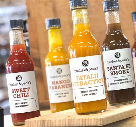 B P Six Pack Cafe Classics Hot Sauce Rainbow Small Batch Etsy