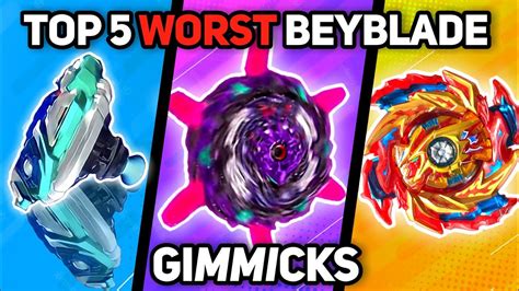 Top Worst Beyblade Gimmicks Youtube