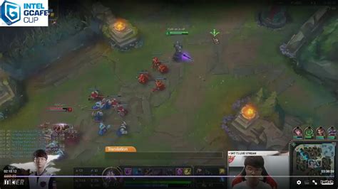 SKT T1 Faker ON Stream Hide On Bush YouTube