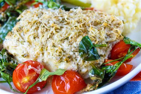 Parmesan Baked Cod The Food Hussy