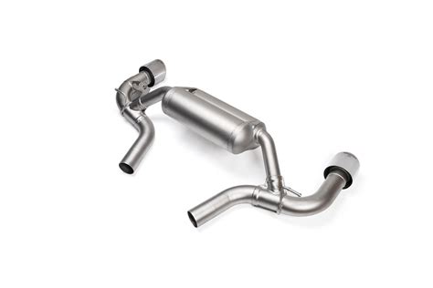 Remus Racing Axle Back System L R Racing Sport Exhaust Centered With 2 Tail Pipes For L R