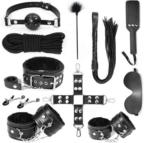 Bdsm Sex Toys Leather Bondage Set Pcs Restraint Kit Fetish Sm Adult