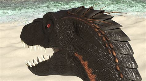 Indoraptor Head 3d Turbosquid 1884885