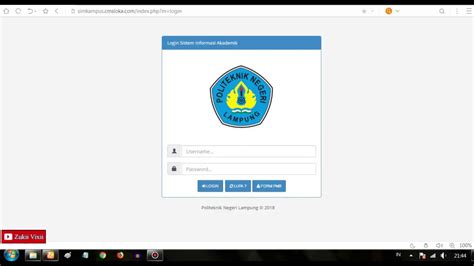 Aplikasi Sistem Informasi Manajemen Dan Akademik Kampus Berbasis Web Youtube