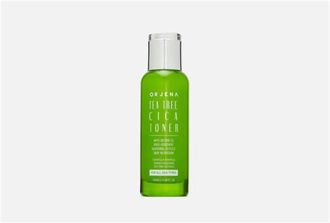 Успокаивающий тонер с центеллой азиатской ORJENA "TEA TREE CICA TONER ...