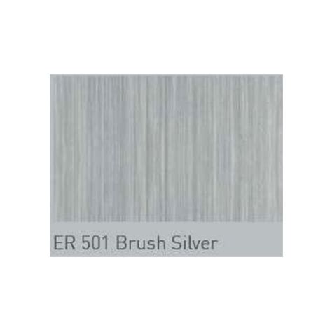 ER 501 Brush Silver ACP Sheets For Exterior Size 12x4 Feet At Rs 55