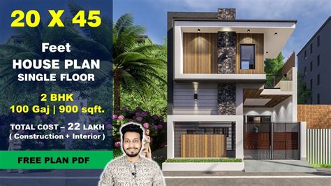 X Single Floor House Plan Gaj Sqft House Plan