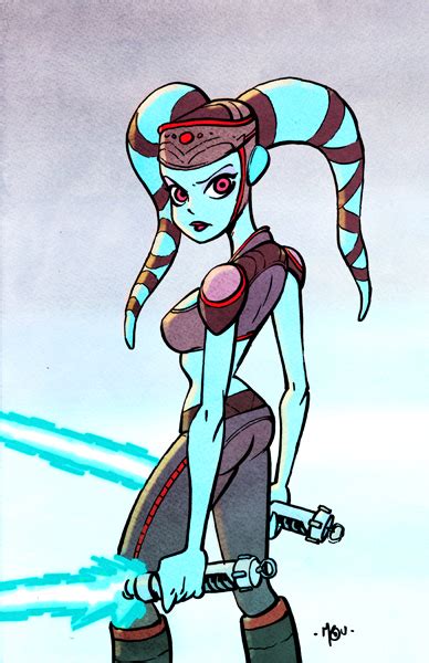 Aayla Secura By Matthewart On Deviantart