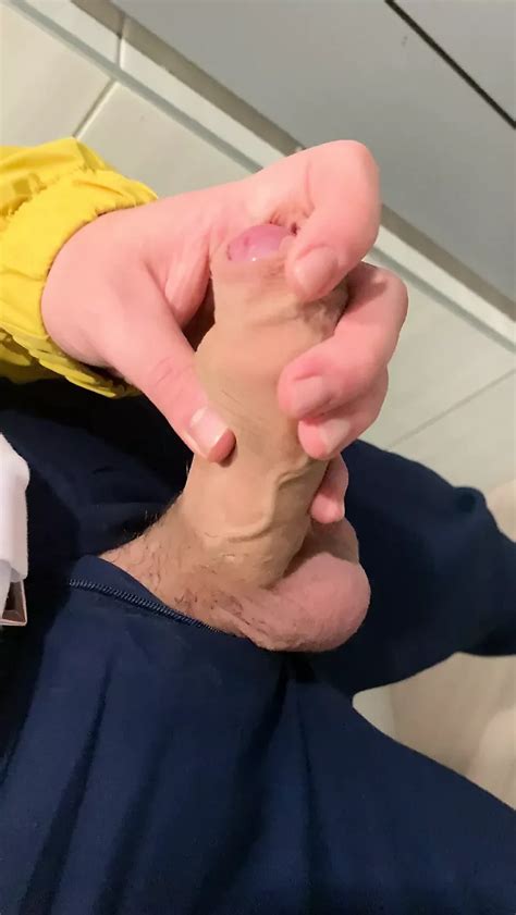 Wanking Cock And Cumming In The Public Restroom Gay Amateur Porn Feat M Bmw Xhamster