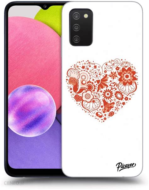 Silikonowe Czarne Etui Na Samsung Galaxy A S A G Big Heart Etui