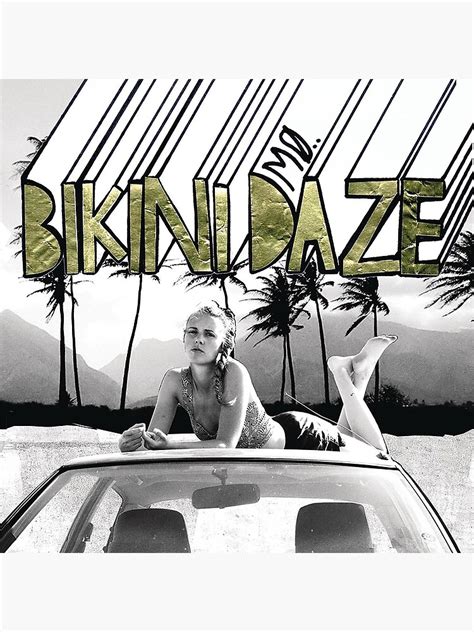 Bikini Daze Poster For Sale By Malesbueds Redbubble