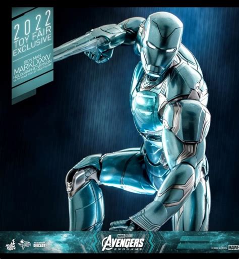 Iron Man Mark LXXXV Holographic Version Hot Toys MMS646 D45 Hobbies Toys Toys Games On