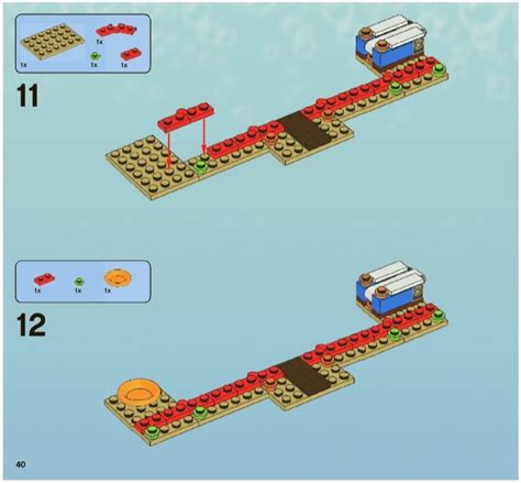 LEGO 3818 Bikini Bottom Undersea Party Instructions SpongeBob