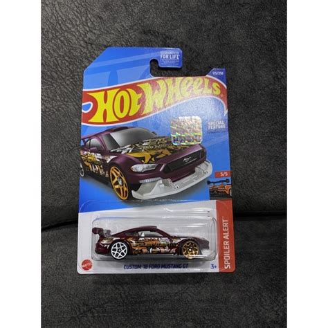 Hot Wheels Factory Sealed 2022 CUSTOM 18 FORD MUSTANG GT Shopee Malaysia
