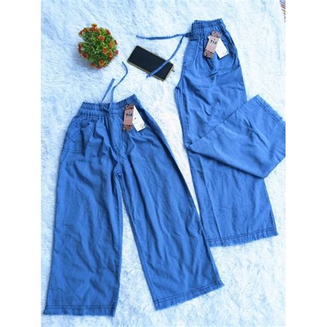 Jual Kulot Rawis Anak Tahun Celana Jeans Anak Perempuan Clana