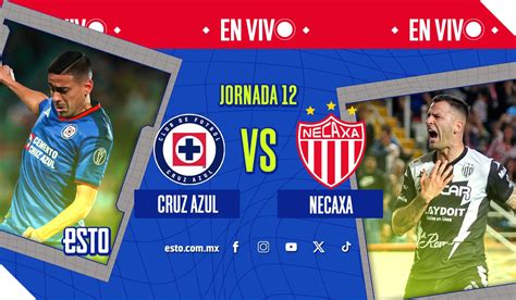 Cruz Azul Vs Necaxa Sigue En Vivo El Partido De La Fecha 12 De Clausura 2024 Esto En Línea