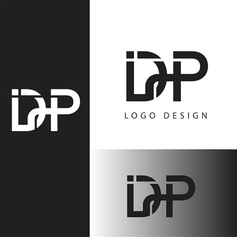 Premium Vector Dp Initial Letter Logo Design